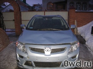 Битый автомобиль Toyota Corolla